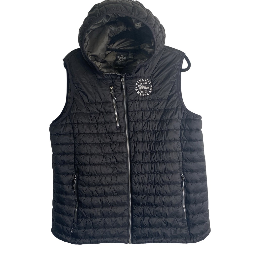 STORMTECH‎ Black Vest Circuit Of Americas Best Womens 2XL